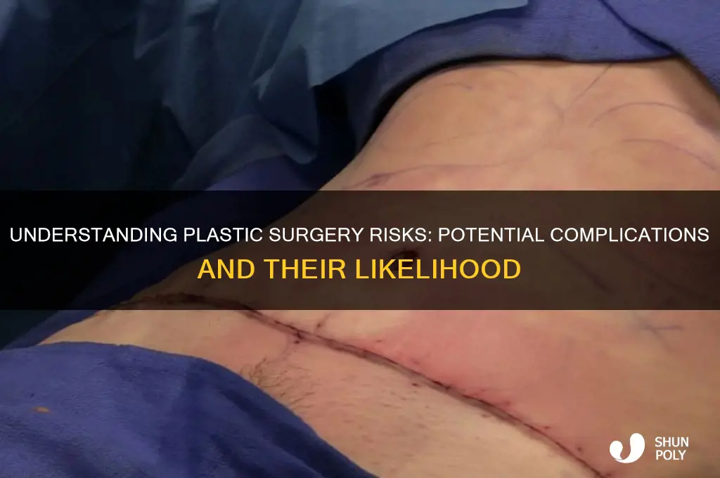 what are the chances of complications during plastic surgery