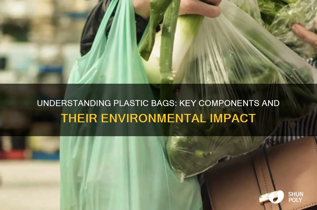what are the components of plastic bags