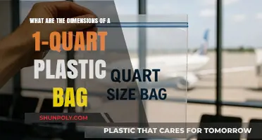 Understanding 1-Quart Plastic Bag Dimensions for Travel and Storage