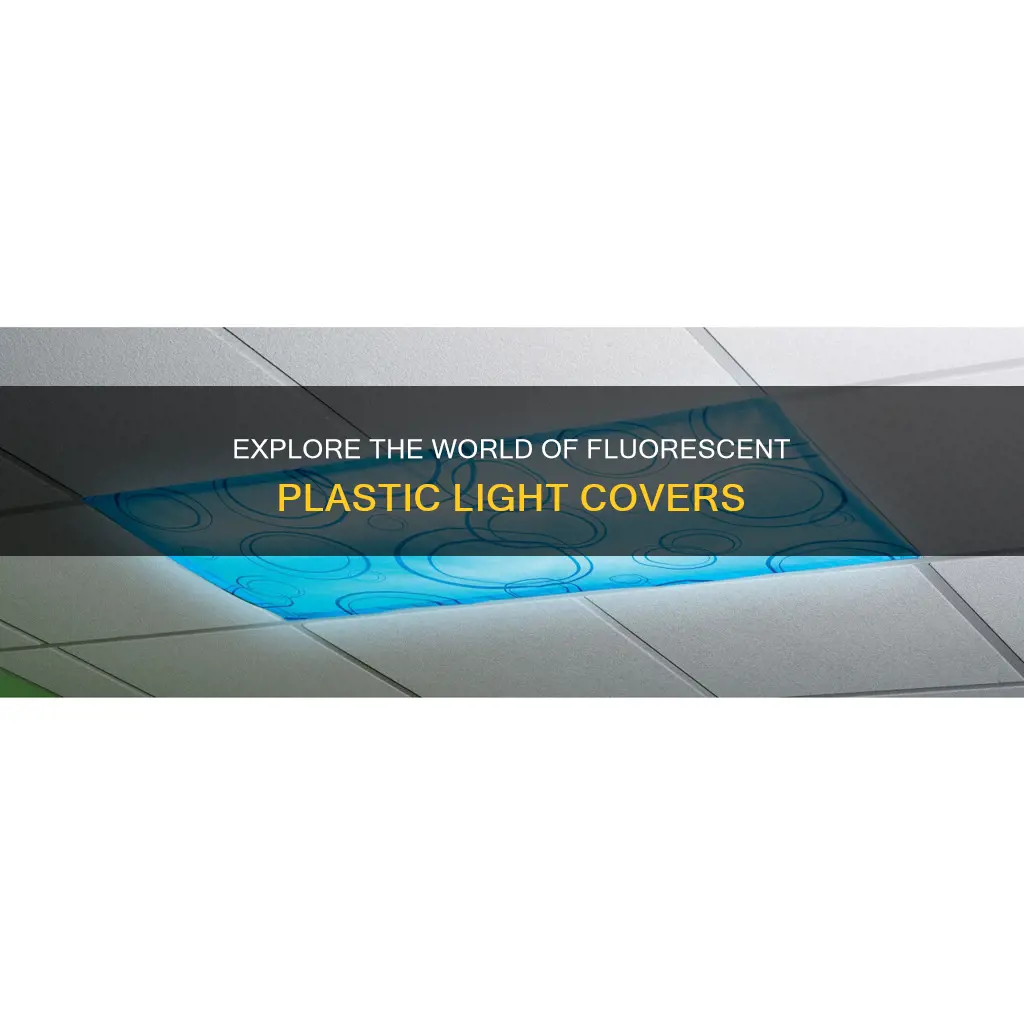 what are the fluorescent plastic light covers