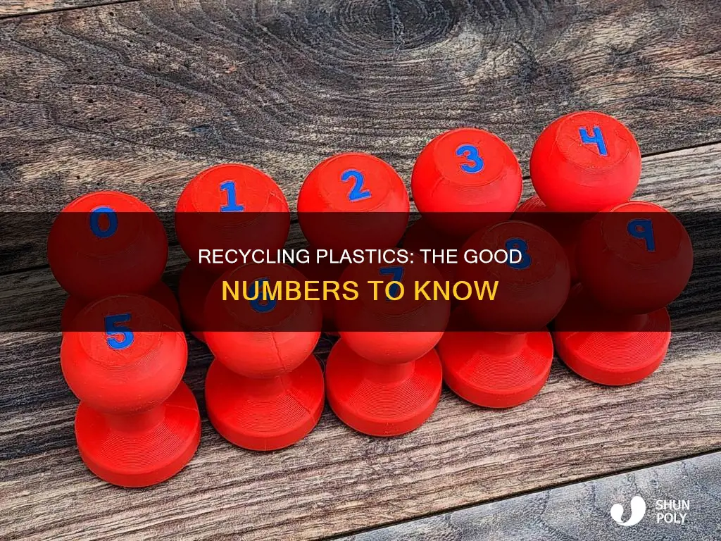what are the good plastic numbers
