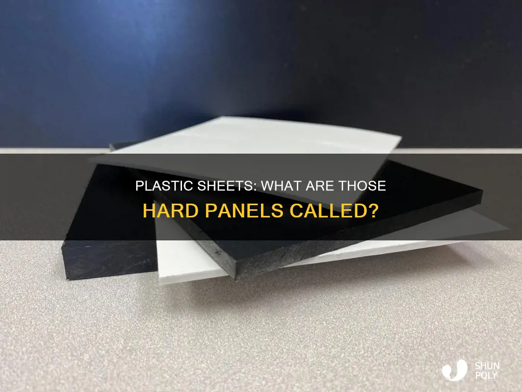 what are the hard plastic sheets called