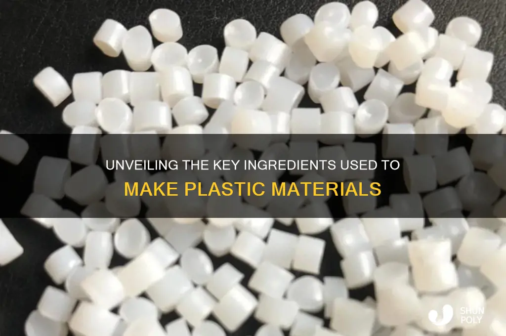 what are the ingredients to make plastic