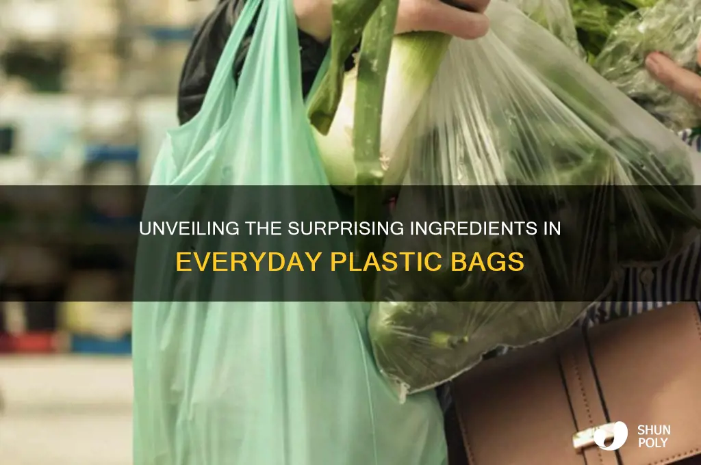 what are the ingreedeants in plastic bags