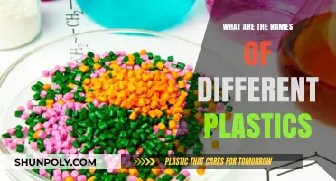 The Many Faces of Plastic: Naming the Different Types