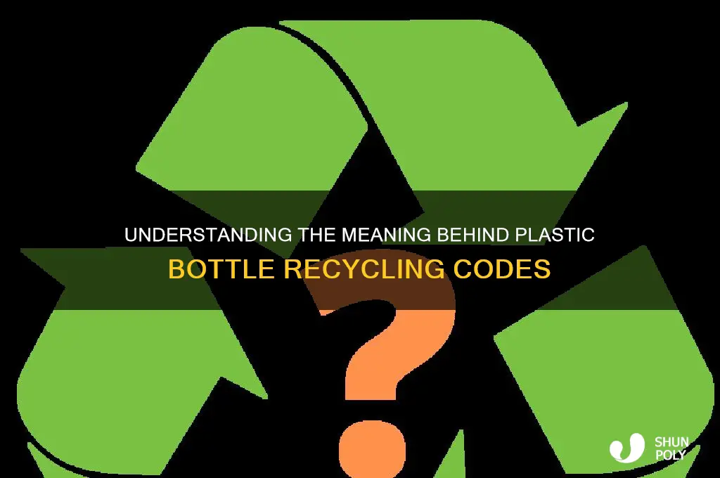 what are the numbers on plastic bottles