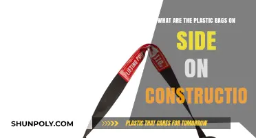 Unveiling the Purpose of Plastic Bags on Construction Site Scaffolding