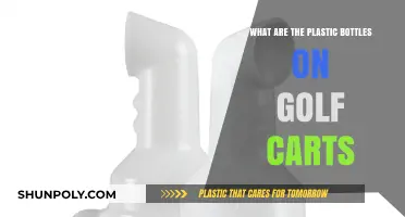 Plastic Bottles on Golf Carts: Purpose, Benefits, and Environmental Impact