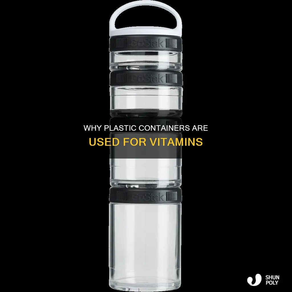what are the plastic container inside my vitamins