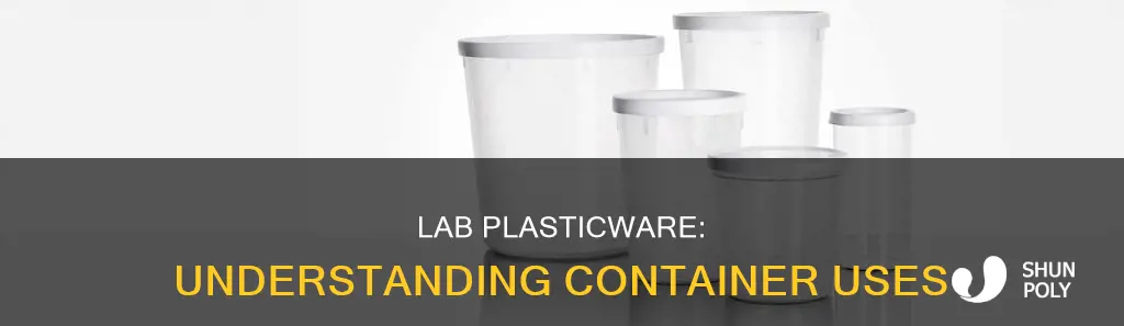 what are the plastic containers in a lab called