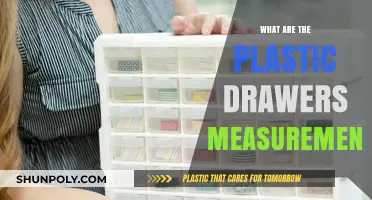 Plastic Drawers: Understanding Their Standard Measurements
