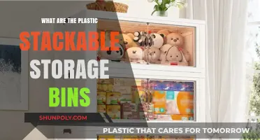 Stackable Storage Bins: Plastic, Space-Saving Solutions