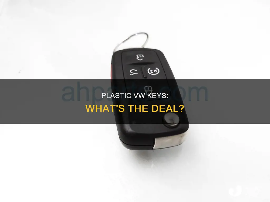 what are the plastic vw keys for