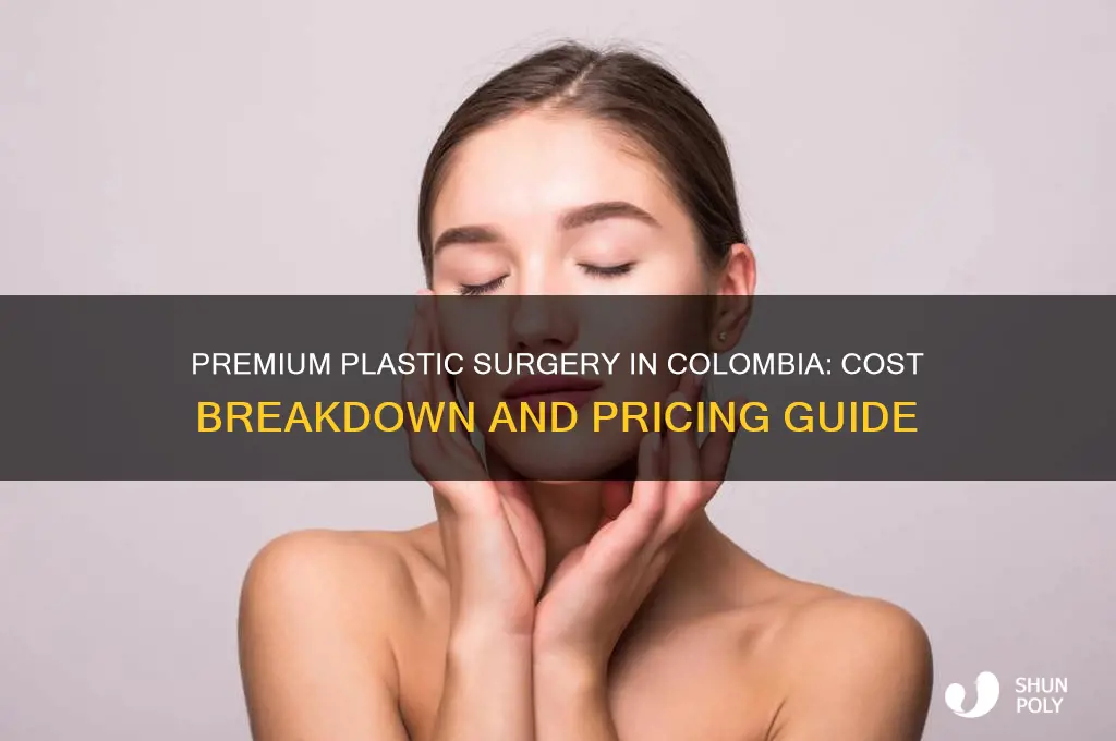 what are the prices of premium plastic surgery colombia