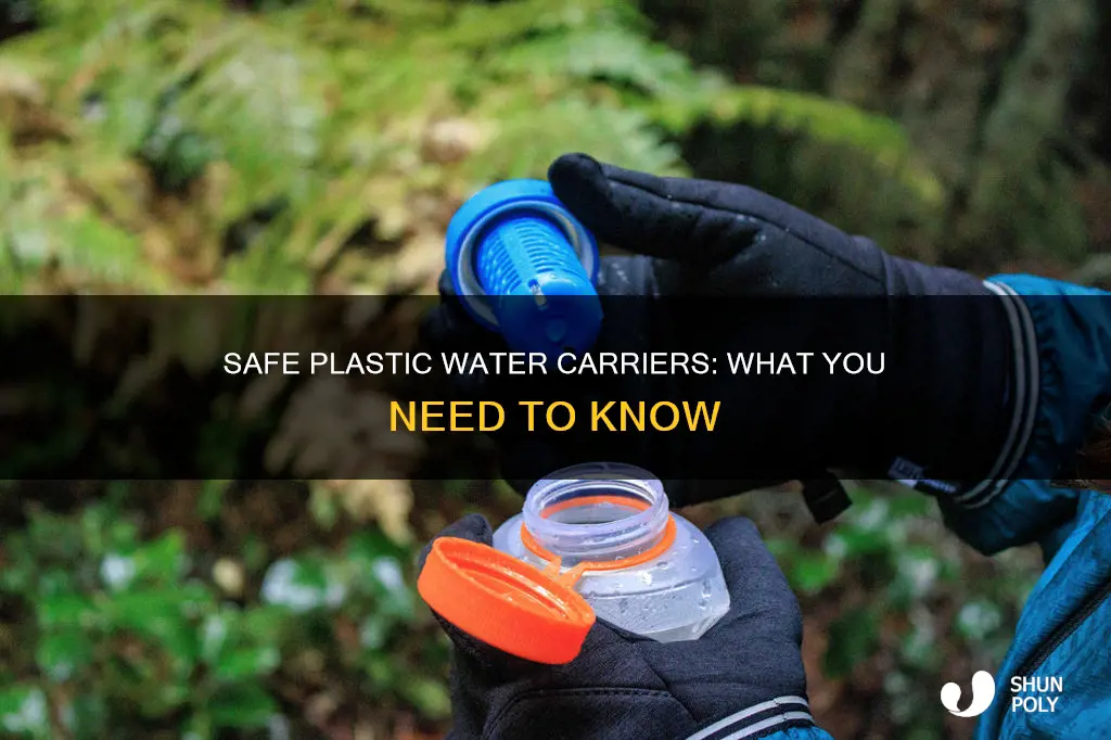 what are the safest plastic water carriers