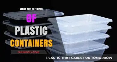 Plastic Containers: Understanding Various Sizes and Dimensions