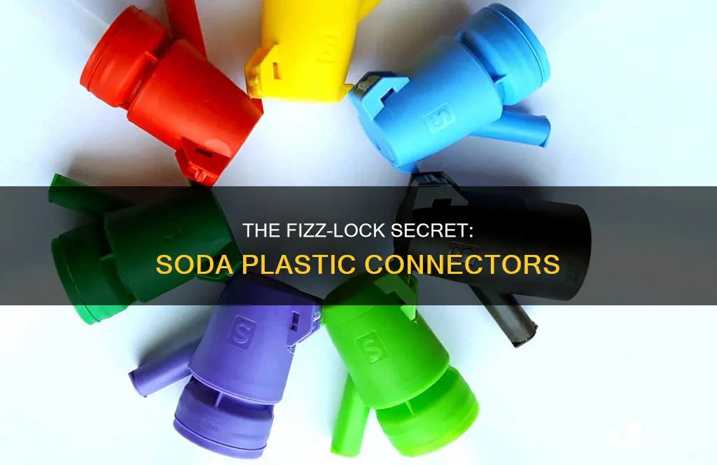 what are the soda plastic connectors called