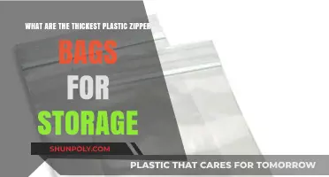 Discover the Thickest Plastic Zipper Bags for Ultimate Storage Solutions