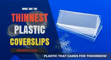 Ultra-Thin Plastic Coverslips: How Thin is Possible?