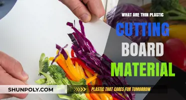 Understanding Thin Plastic Cutting Board Materials: Types, Uses, and Benefits