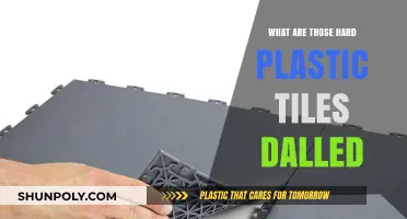 The Mystery of Hard Plastic Tiles: What Are They Called?