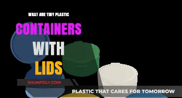 Small Plastic Containers: What Are They Good For?
