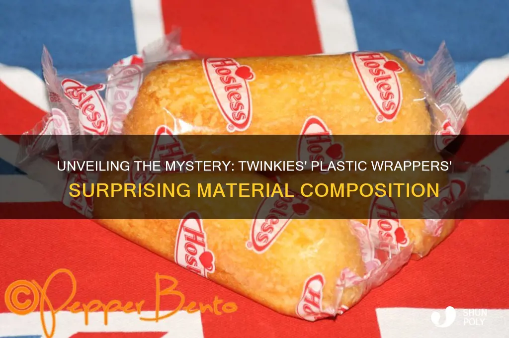 what are twinkies plastic wrappers made of