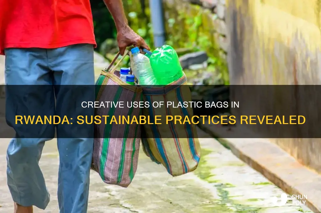 what are ways people use plastic bags in rwanda