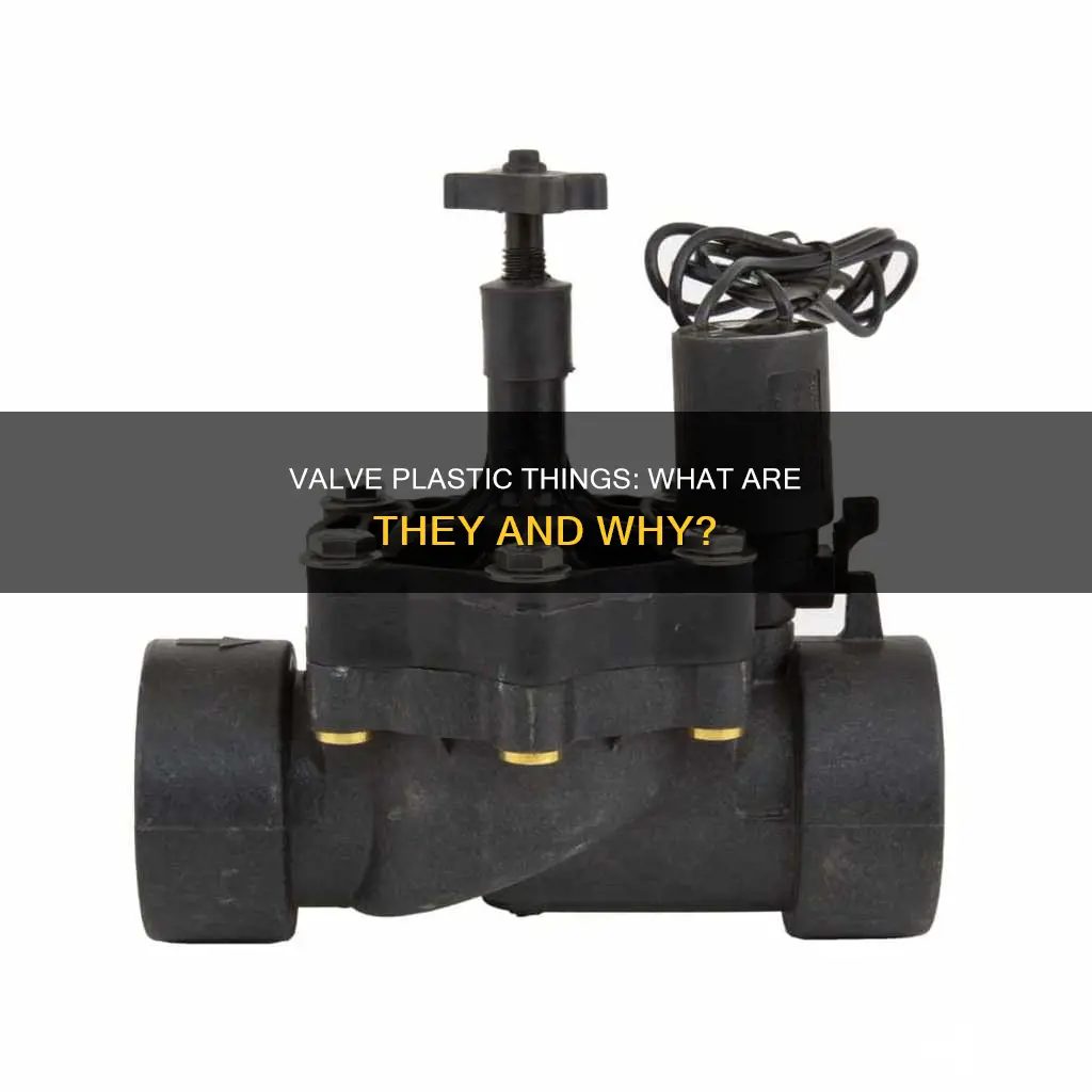 what arethe plastic things on valves