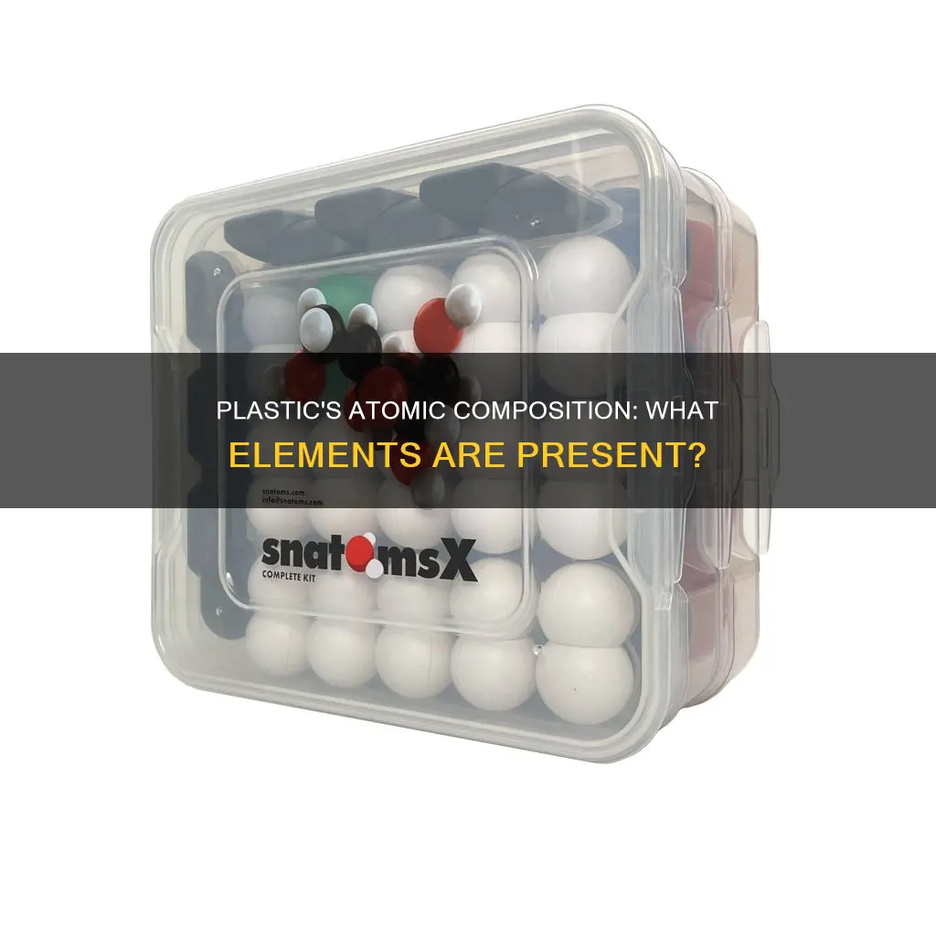 what atoms are in plastic 1