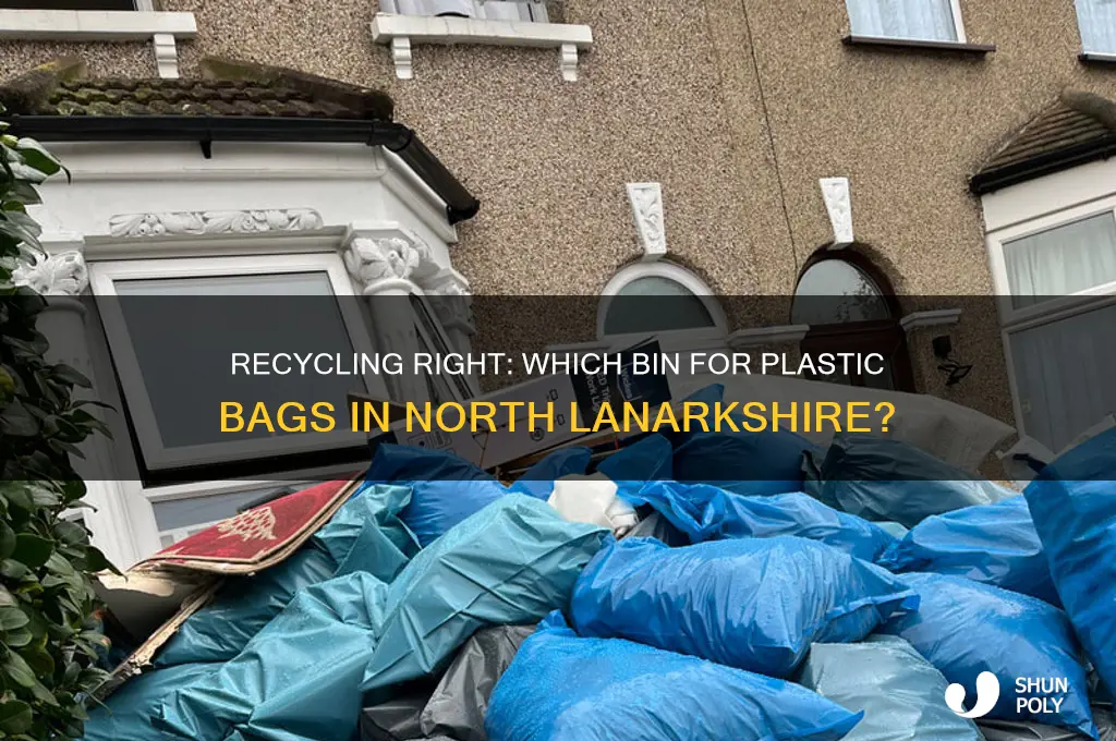 what bin does plastic bags go in north lanarkshire