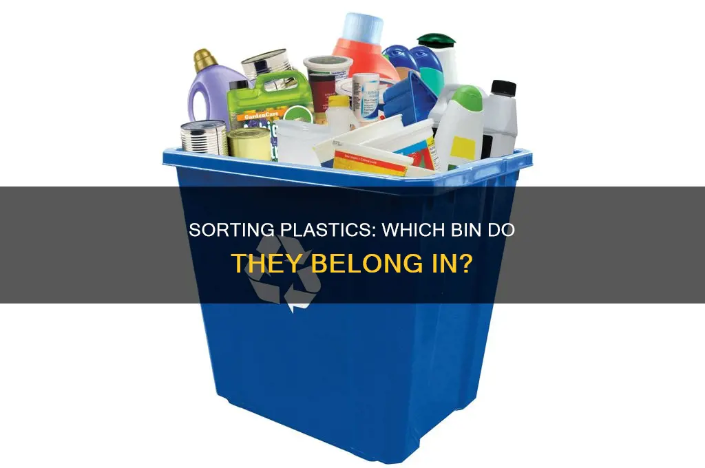 what bins do different plastics belong in
