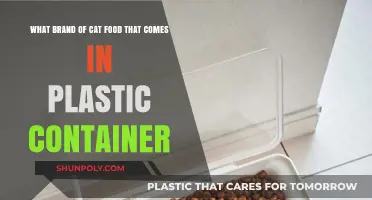 Best Cat Food Brands: Plastic Container Options