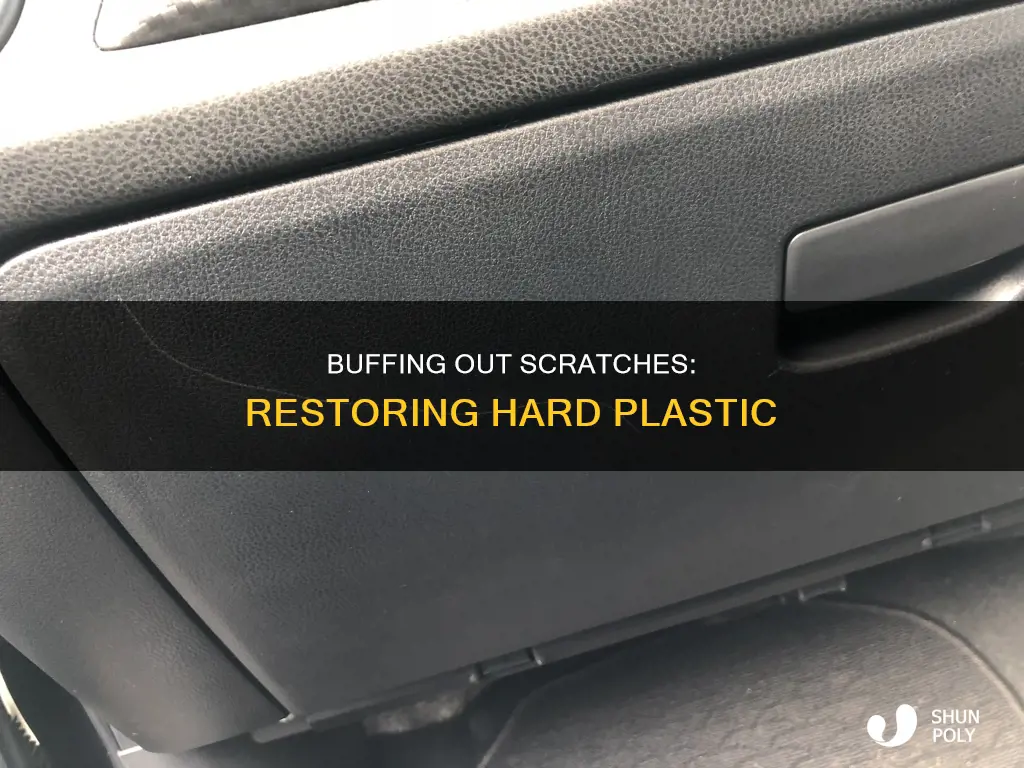 what buff out scratches in hard plastic