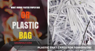 Paper vs. Plastic: Which Bag Burns Faster and Why?