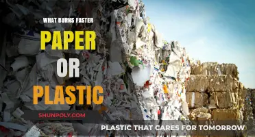 Paper vs Plastic: Which Burns Faster?