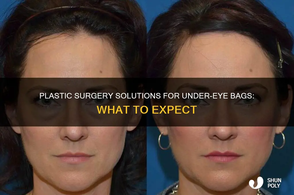 what can a plastic surgeon do for bags under eyes