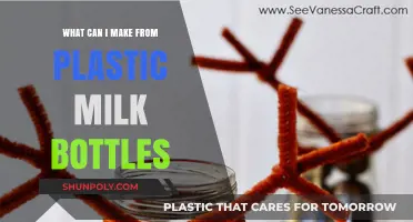 Creative DIY Projects: Transforming Plastic Milk Bottles into Useful Crafts