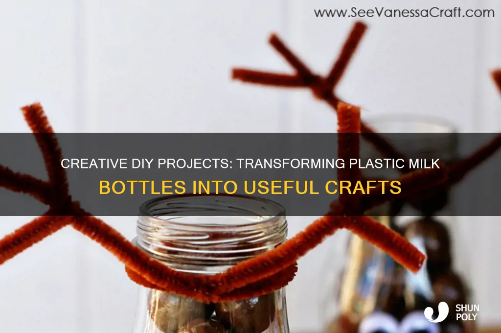 what can i make from plastic milk bottles