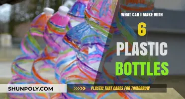Creative DIY Projects: Transforming Six Plastic Bottles into Useful Crafts
