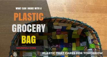 Creative Reuse Ideas: Transforming Plastic Grocery Bags into Useful Crafts