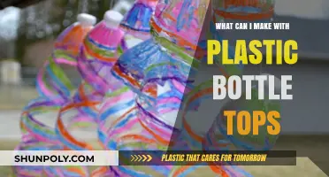 Creative Crafts: Transforming Plastic Bottle Tops into Useful Creations