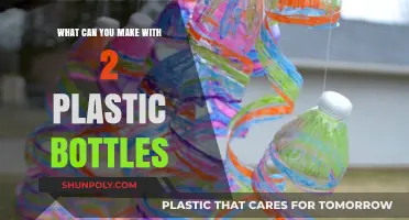 Creative DIY Projects: Transforming Two Plastic Bottles into Useful Crafts