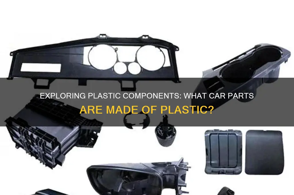 what car parts are made of plastic