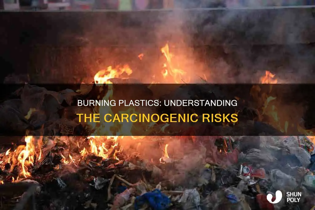 what carcinogen is produced by burning plastic