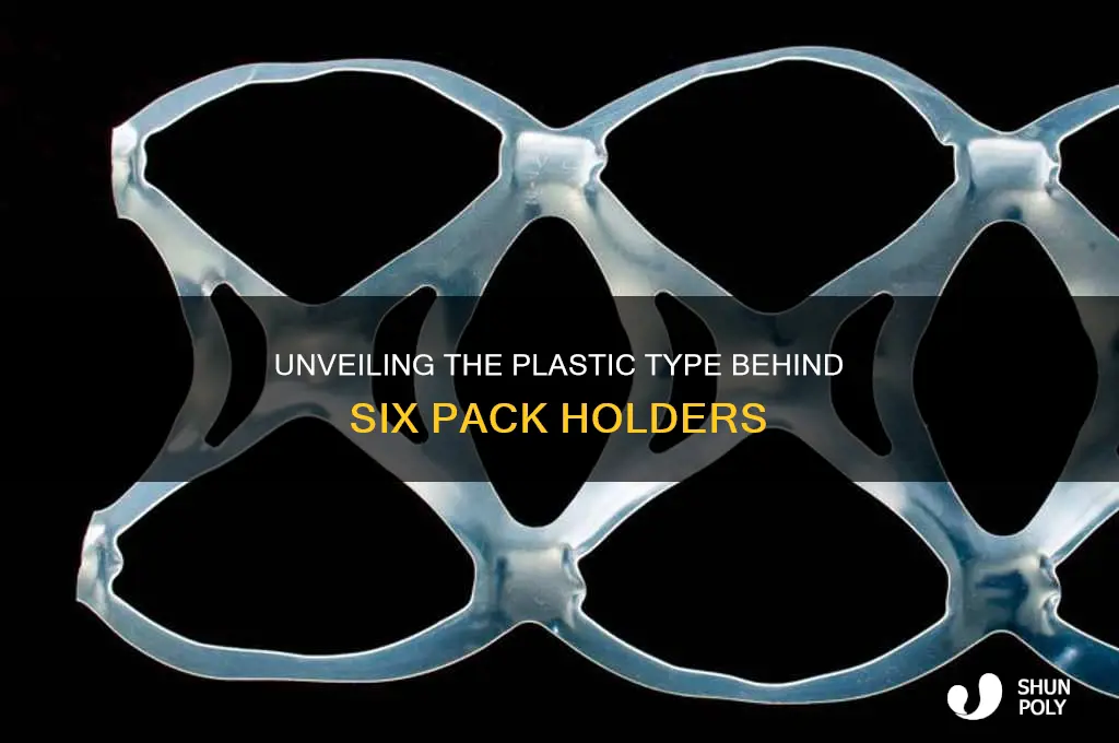 what category of plastic are six pack holders made from