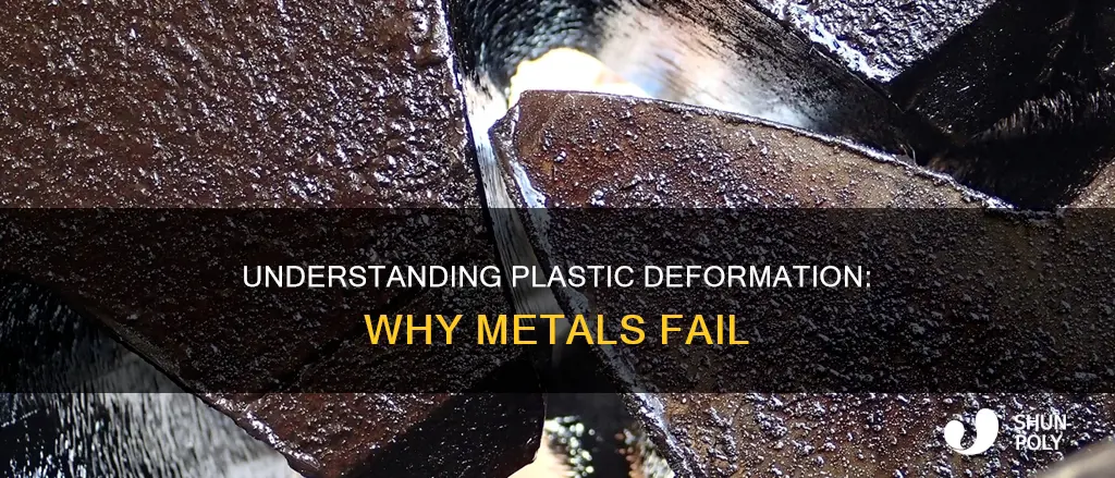 what causes plastic deformation in metals