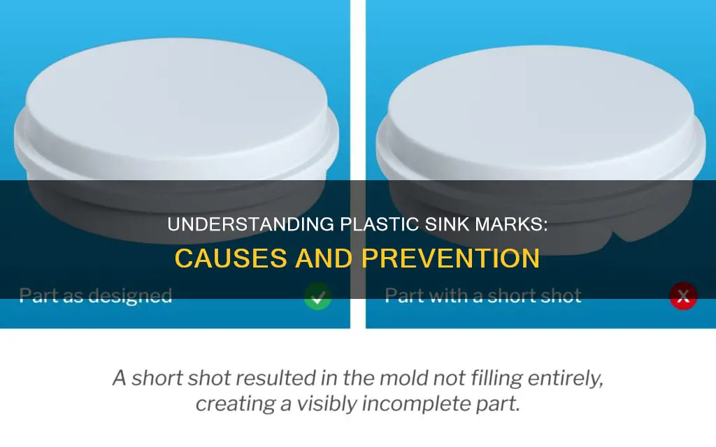 what causes sink marks in plastics