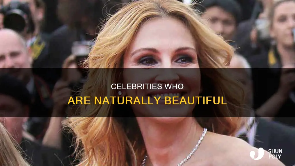 what celebrities have mot had plastic aurgery