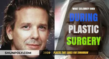 Tragic Beauty Loss: Celebrities Who Died During Plastic Surgery